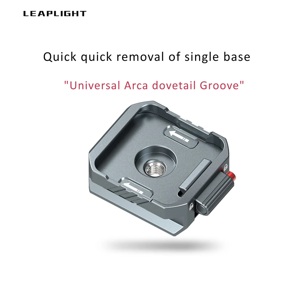 2025 Universele Arca Quick Release Systeem Plaat Klem 1/4 ''3/8'' Quick Switch Kit voor DSLR Camera Gimbal Statief Zhiyun Stabilisator