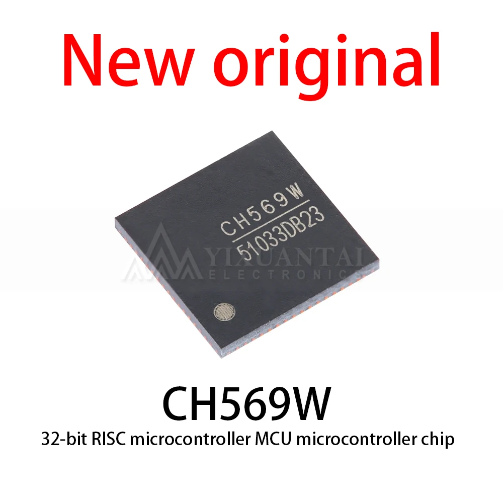 5-10-ピース-ロット新オリジナル-ch569w-ch569-qfn-68-32-ビット-risc-マイクロコントローラ-mcu-マイクロコントローラチップ-﻿