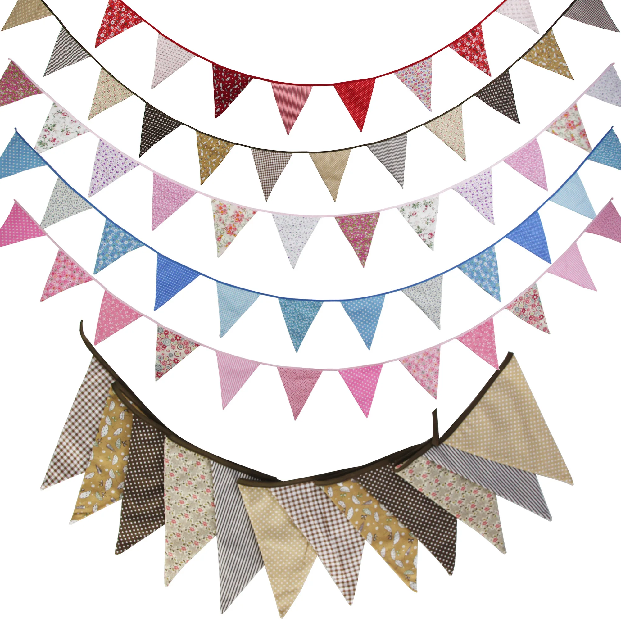 3.5M kwiatowy duży proporczyk flagi tkanina trznadel osobowość ślub dekoracje na przyjęcie urodzinowe Banner Baby Shower Garland