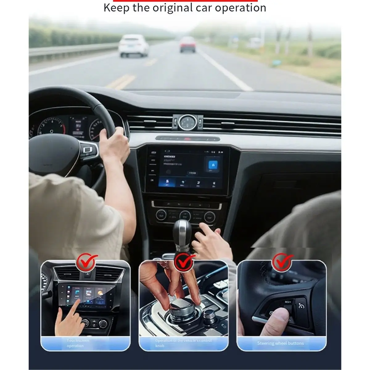 A77K For CarPlay Adapter, Plug and Play, Wired to Wireless Interconnected Video Box/Car Infotainment Box for Screen Mirroring