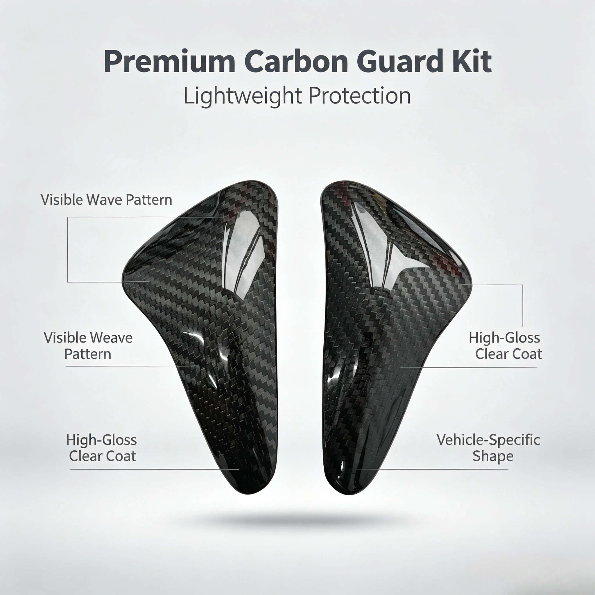 Motorcycle Carbon Fiber Fuel Tank Tail Protection Trim for Triumph Daytona 675R 2013-2016 Street Triple 765 2017-2022