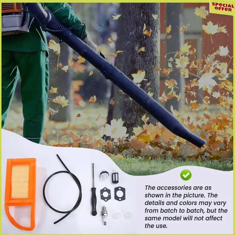 Kit de filtro a34r br600 br550 para br600 br700 br500 peças de soprador de folhas de mochila para C1Q-S183 4282 120 0606 0607