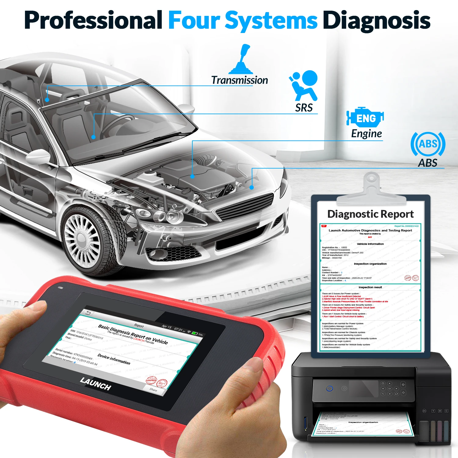 LAUNCH-Outils de Diagnostic Automobile X431 CRP123E OBD2, Lecteur de Codeur de Véhicule, Scanner pour Voitures, 2023