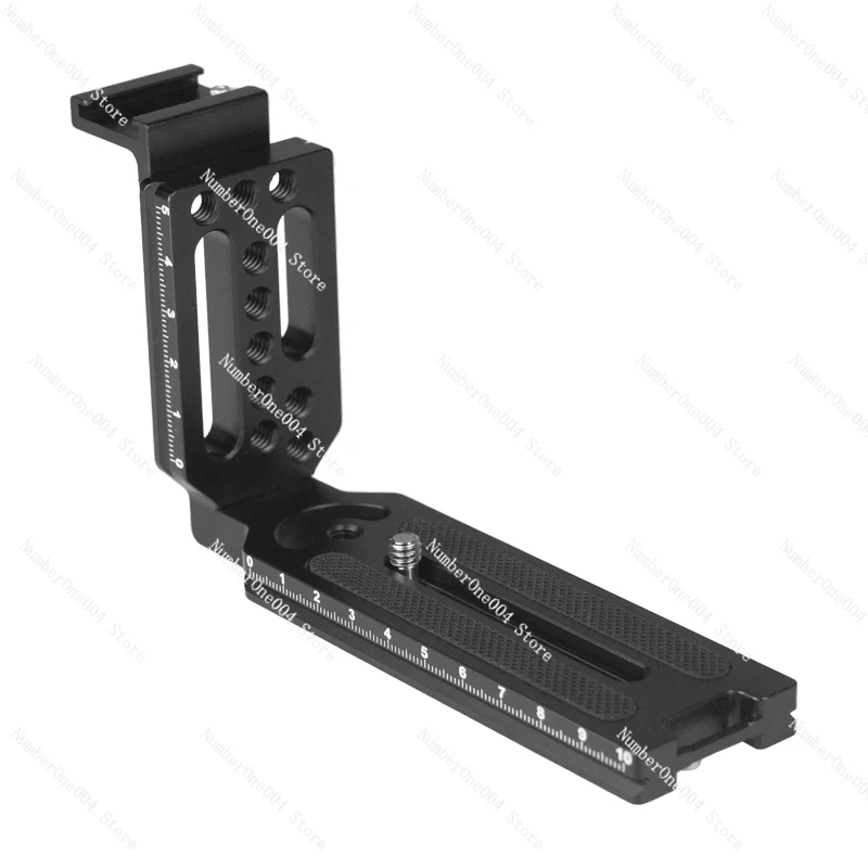 Suitable for Portable Metal L-shaped Vertical Shooting Board with Cold Shoe Tripod Gimbal Camera Photography Akka Quick Loading