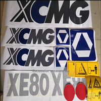 For XCMG XE60/75/150/200C/D 215/260CA Stickers for entire car body logo model sticker excavator Parts