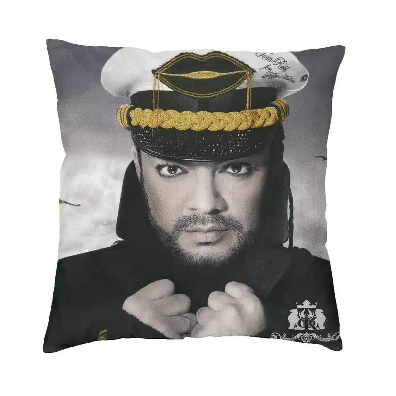 

Singer Philipp Kirkorov Cushion Cover Double-sided Print Russian Artist Throw Pillow Case for Sofa Custom Pillowcase Decoration