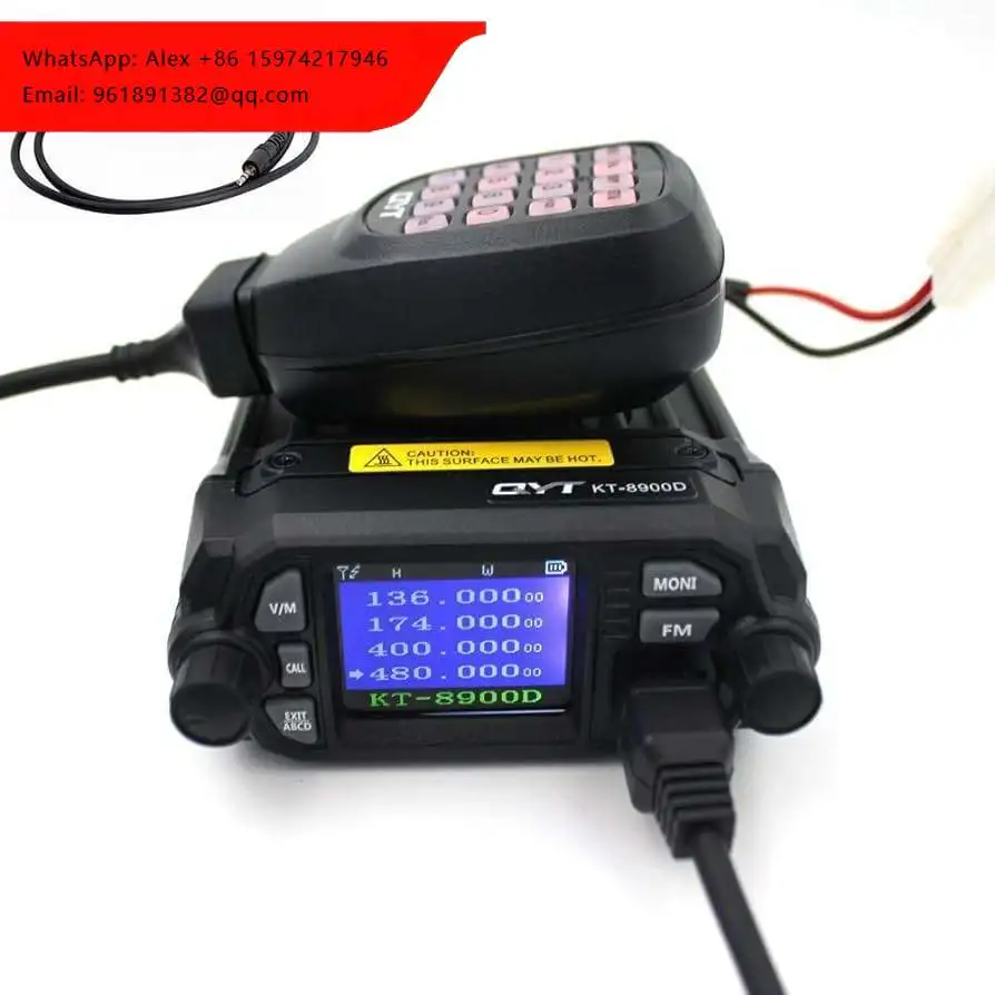 

Оптовая продажа QYT KT8900, 25 Вт/20 Вт, двухдиапазонная (VHF/UHF) мобильная радиостанция для установки в автомобиль, QYT KT8900
