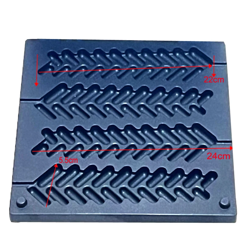 ماكينة عصا وافل مصاصة كهربائية ، آلة صنع وافل هوت دوج ، استخدام تجاري ، 4 * *