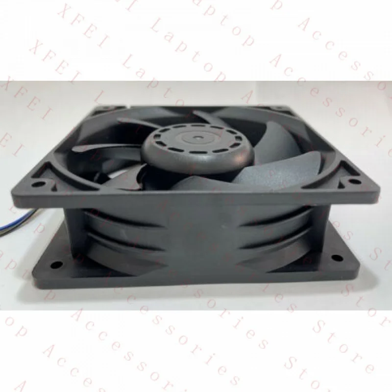 F 3pcs 285CFM ULTRA HIGH AIRFLOW SERVER MINER FAN DC 12V 2.5A 120x38mm 3-Pin PWM