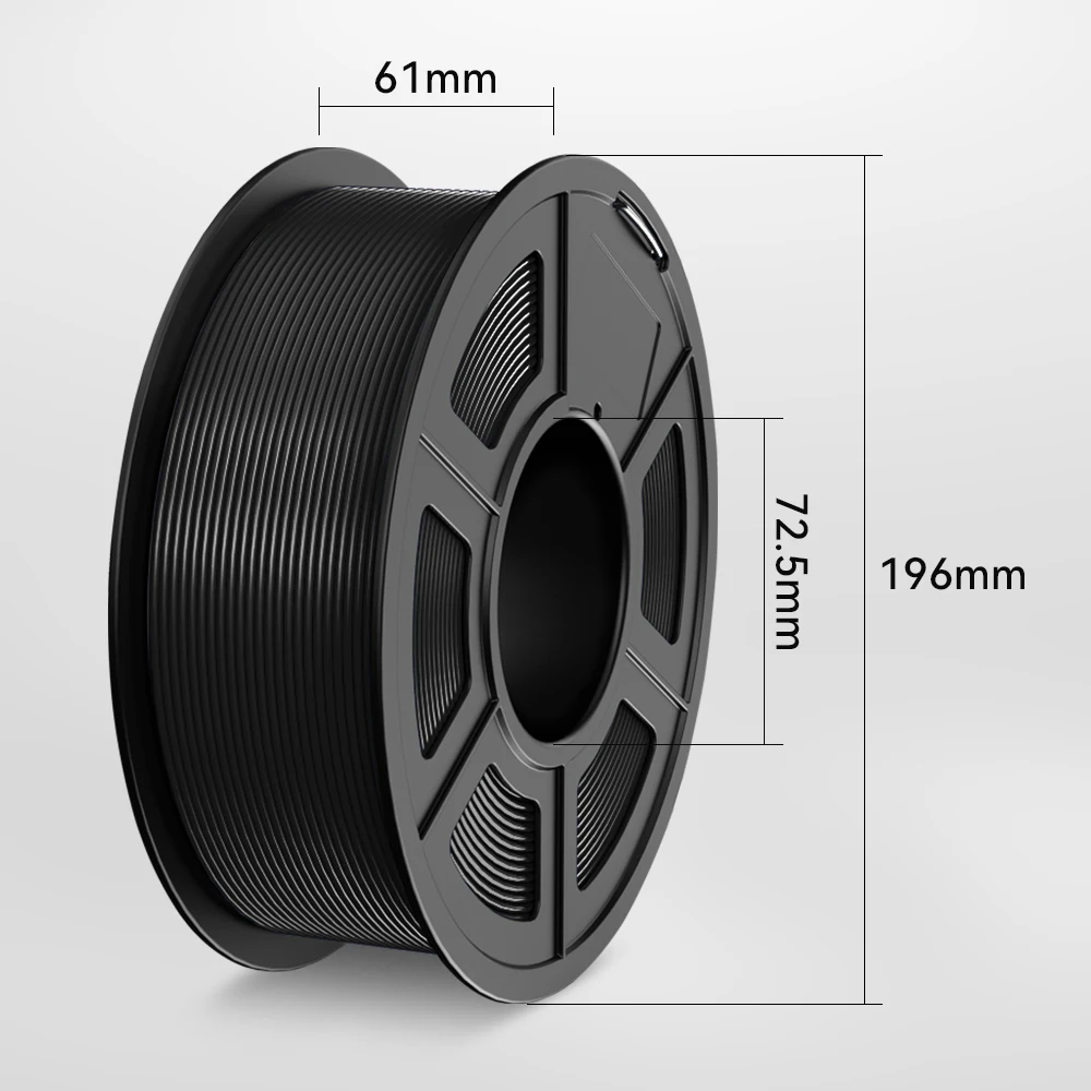 Imagem -02 - Jayo-pla Plus Filamento Colorido Impressora 3d Materiais Fdm Presente Faça Você Mesmo Boa Dureza 5rolls 5.5kg 1.75 mm