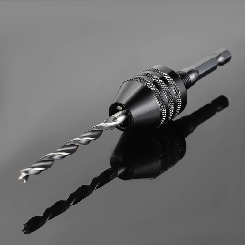 1pc 1/4-1/2 0,3mm Sechs kant bohrfutter Schlüssel loser Schrauben dreher Schlags ch rauber adapter Elektrischer Mikro motor Klemm futter Sechs kant schaft