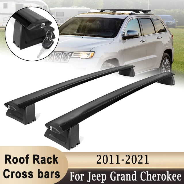 For Jeep Grand Cherokee 2011 2021 Roof Rack Cross Bar Roof Top Luggage Kayaks Bike Carrier Rack Storage Holder 68KG Load AliExpress