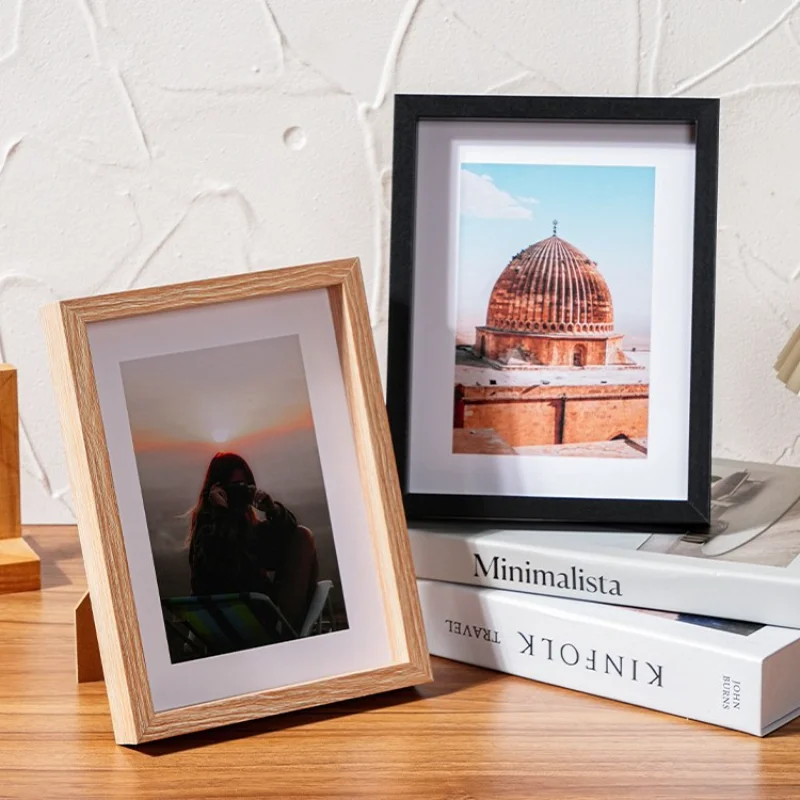 Modern minimalism Photo Frames French retro Fashionable household Photo Frames Creativity Home Decor Enmarcado de cuadros YSXK
