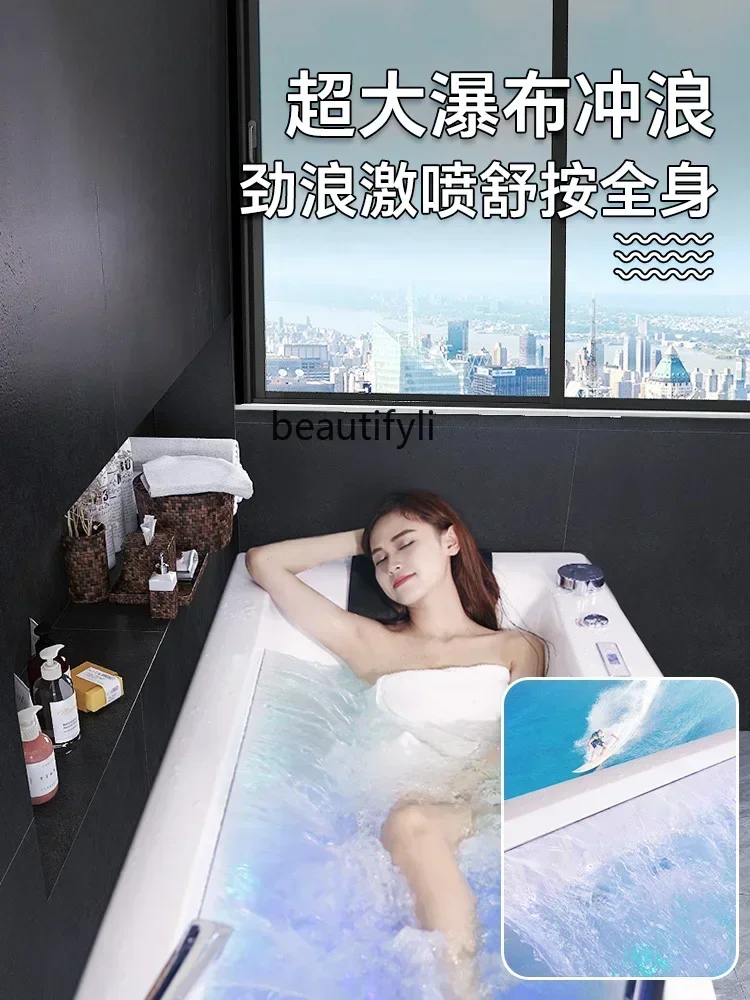 cn8617 LHY  Household Adult Massage Intelligent Constant Temperature Heating Acrylic Japanese Surfing Single Bath