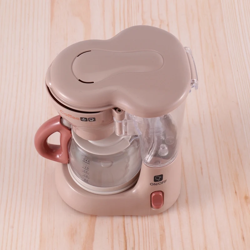 YH129-2SE Ménage Simulation Électrique Machine À Café Enfants Petits Appareils Ménagers Cuisine Jouets Garçons Et Bol Ensemble