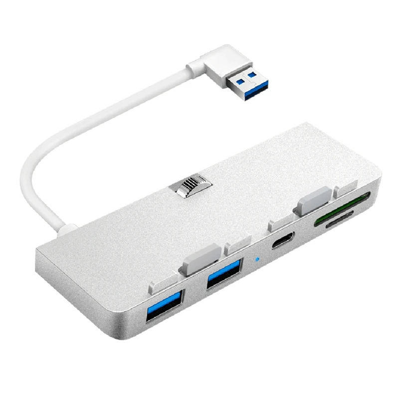 5-In-1 Hub For Imac Apple All-In-One USB3.0X2/Type-C/TF/SD 5Gbps Multifunctional Portable Hub Docking Station