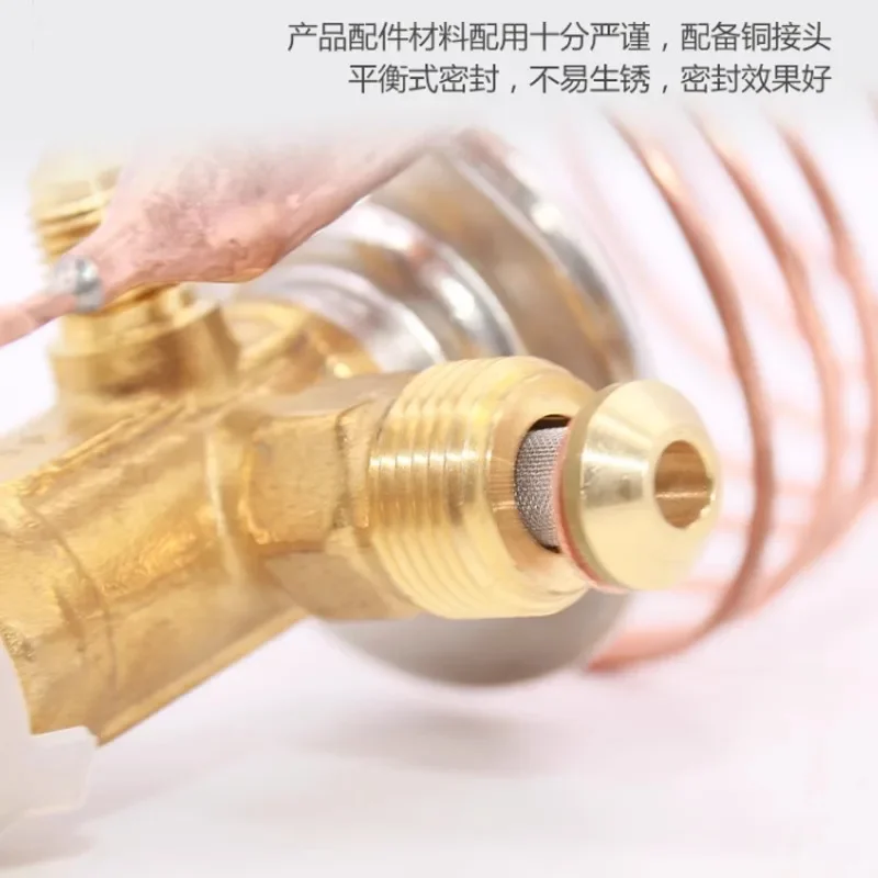 Expansion valve R22 refrigerant internal and external balance air conditioning cold storage heat pump unit throttle valve