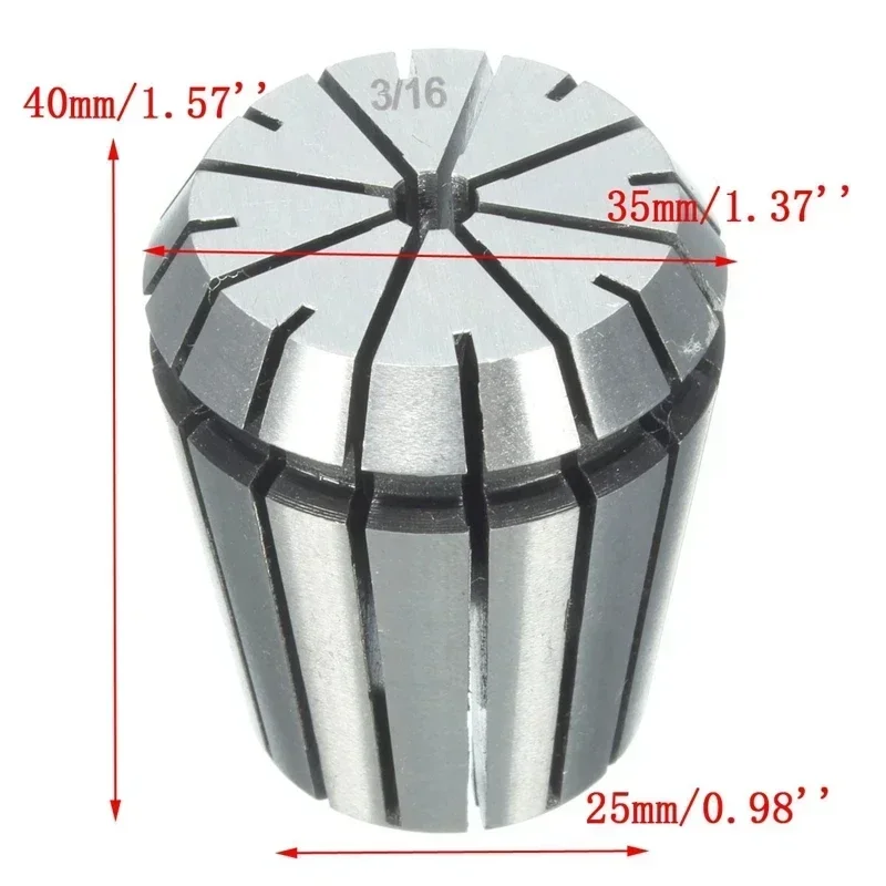 10pcs ER11 ER16 ER20 ER25 ER32 High Quality Standard Accuracy Elastic ER Clamp Chuck for CNC Engraving Machine Lathe Mill Tool