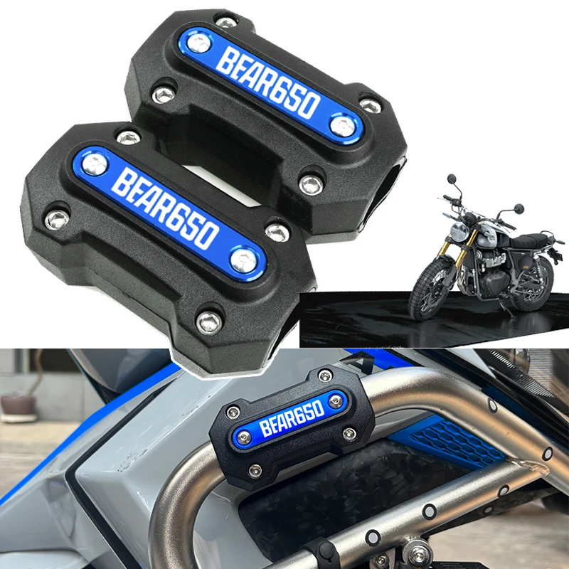 Motorcycle Engine Guard For Royal Enfield Bear 650 Bear650 2025 2026 Crash Bar Bumper Protector Block