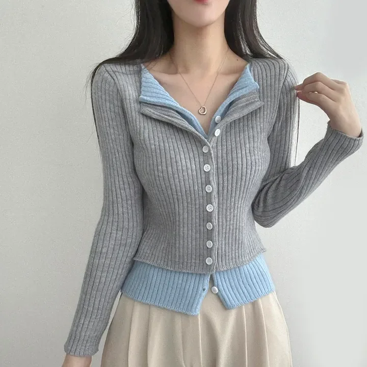 Gray and blue