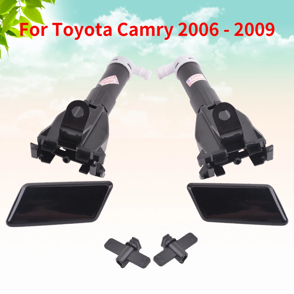 

Крышка QX для Toyota Camry ACV40 ACV41 2006 - 2009 налобный фонарь передняя фара водяное сопло Омыватель сопло крышка сопла 85208-06020
