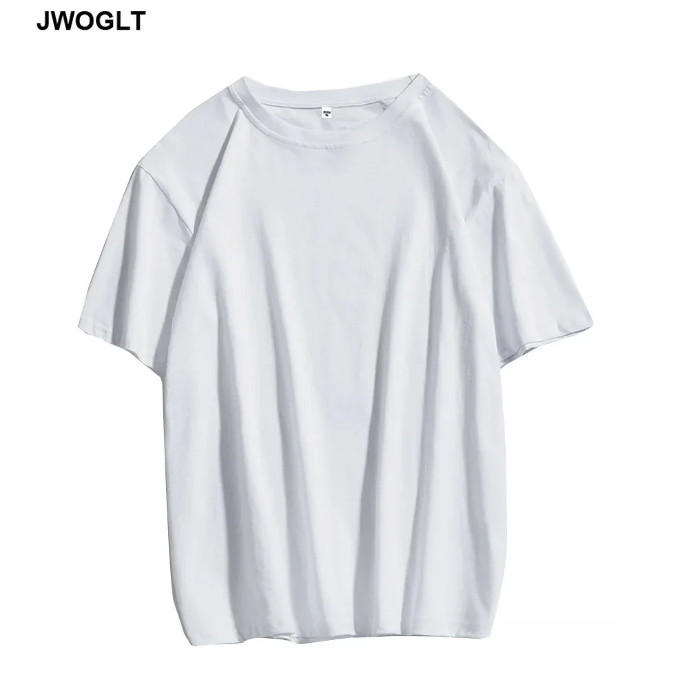 Summer New 100% Cotton Soft Men T Shirts Casual Short Sleeve O-Neck Regular Fit Basic Tops Tees M-5XL