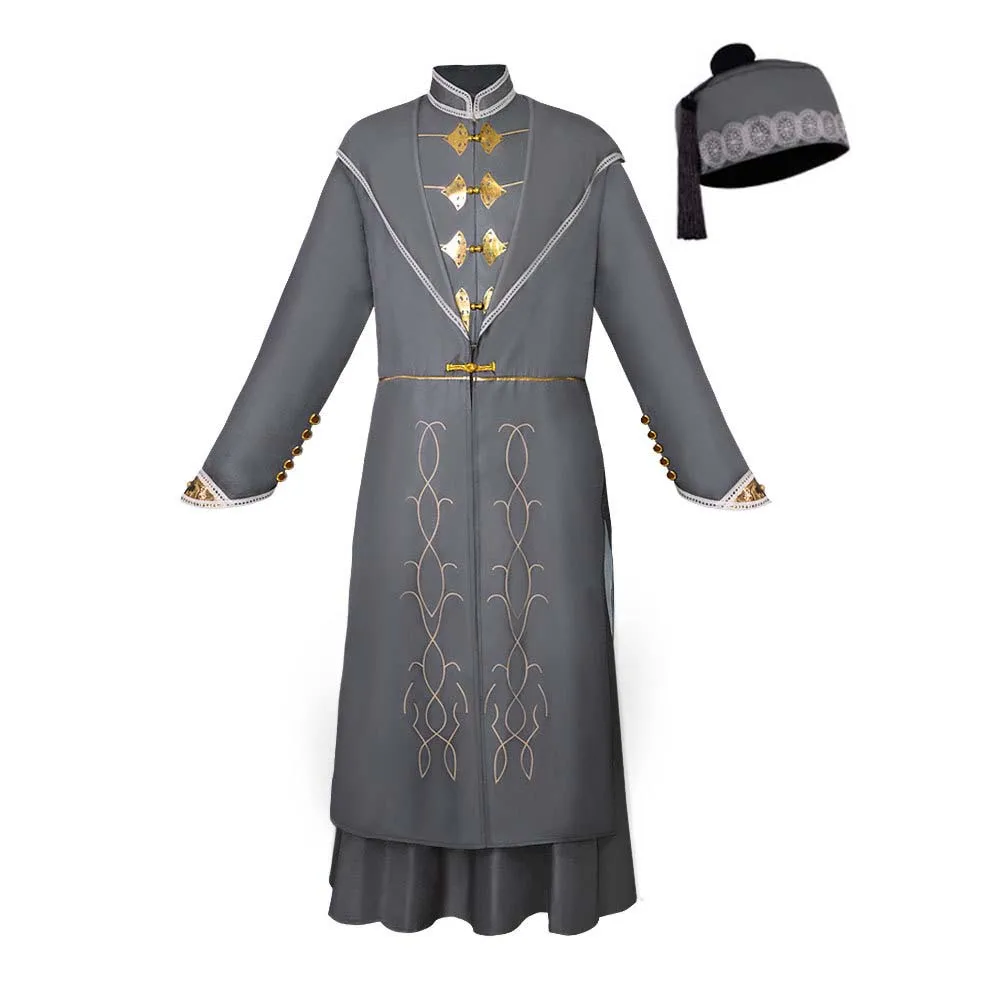 

Halloween Magic School of Witchcraft and Wizardry Men Dumbledore Professor Costume