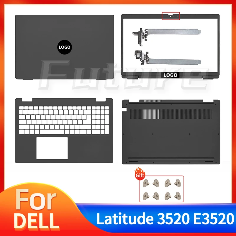 

Новый чехол для ноутбука DELL Latitude 15 3520 E3520, задняя крышка с ЖК-дисплеем, передняя панель, упор для рук, верхняя крышка, нижняя нижняя часть, 15,6 дюйма, черный
