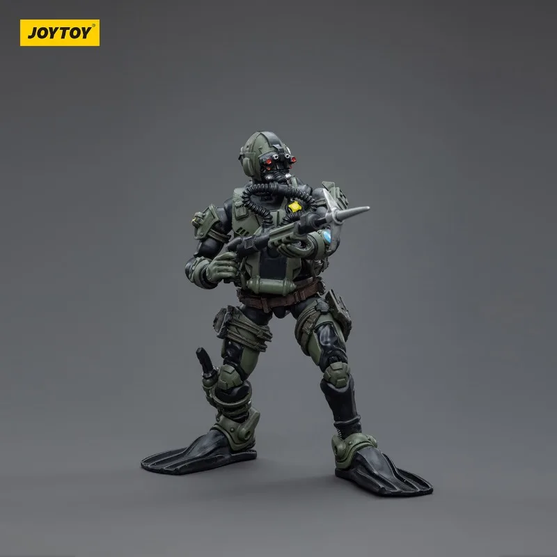 [IN VOORRAAD] JOYTOY JT4218 1/18Hard Core Cool Play Series Marine Team Frogman Volledige Set Model 3.75 inch Action Figure voor Fans Gift