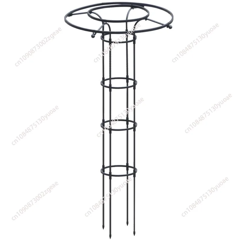 90-210cm Umbrella Shaped Flower Stand,Rose Vines Plants Climbing Trellis,Outdoor Assembled  Plant Support Trellis Garden Decor
