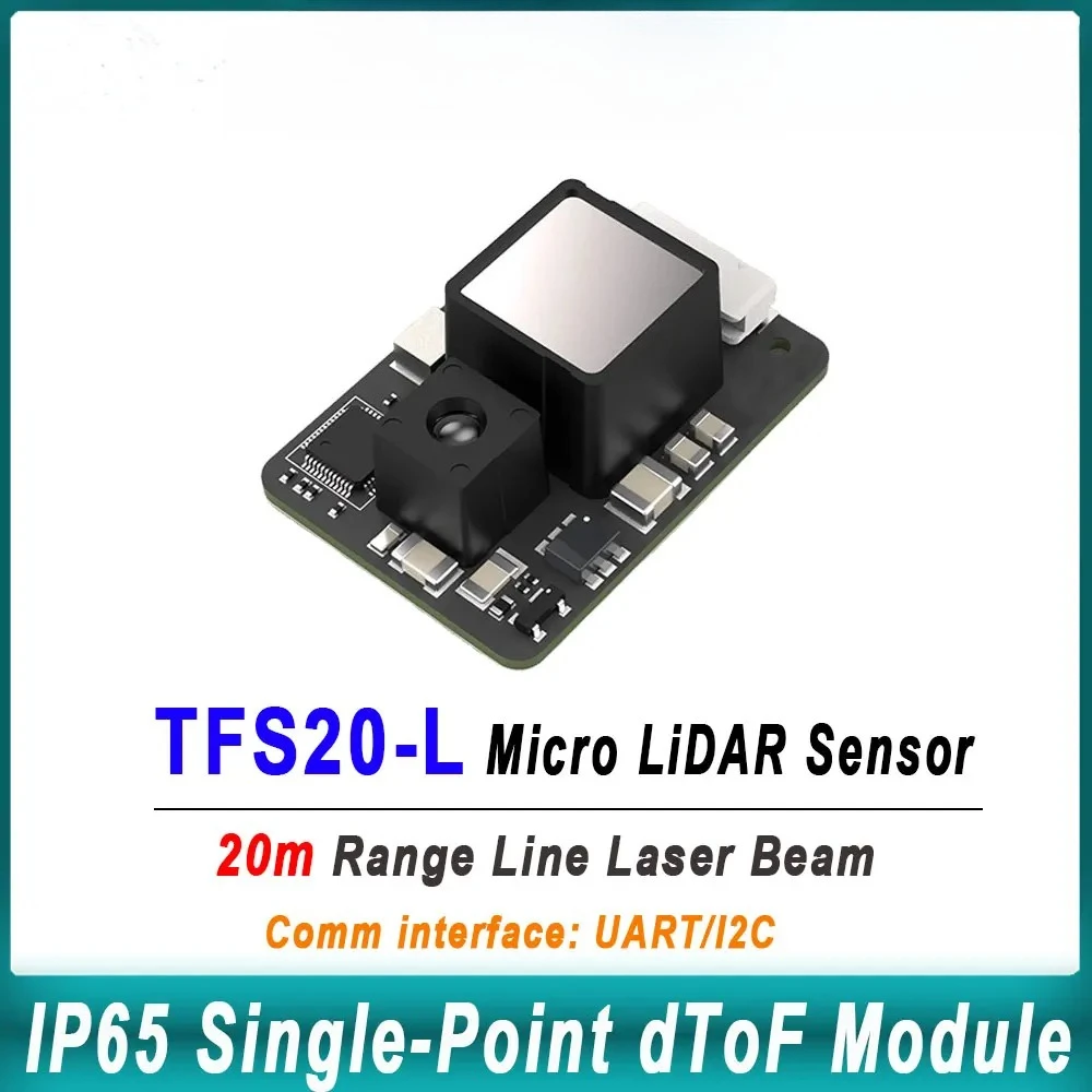 Benewake TFS20-L 20m micro-LiDAR-sensor - UART/I2C dToF-module voor drones-robots IoT uiterst nauwkeurige afstandsmeting