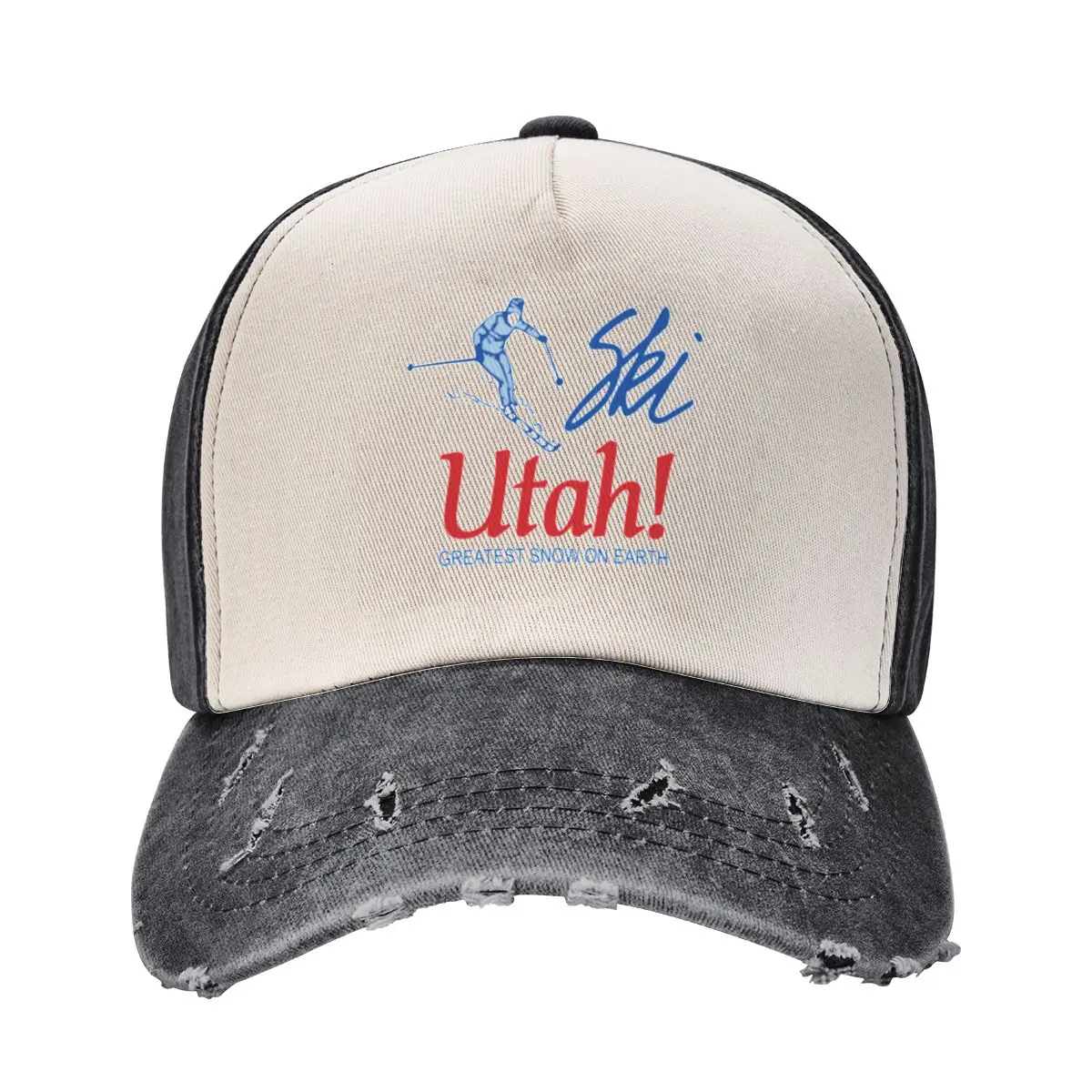 

Ski Utah! Greatest Snow on Earth Baseball Cap Mountaineering New In The Hat custom Hat Golf Hat Man Female Men's