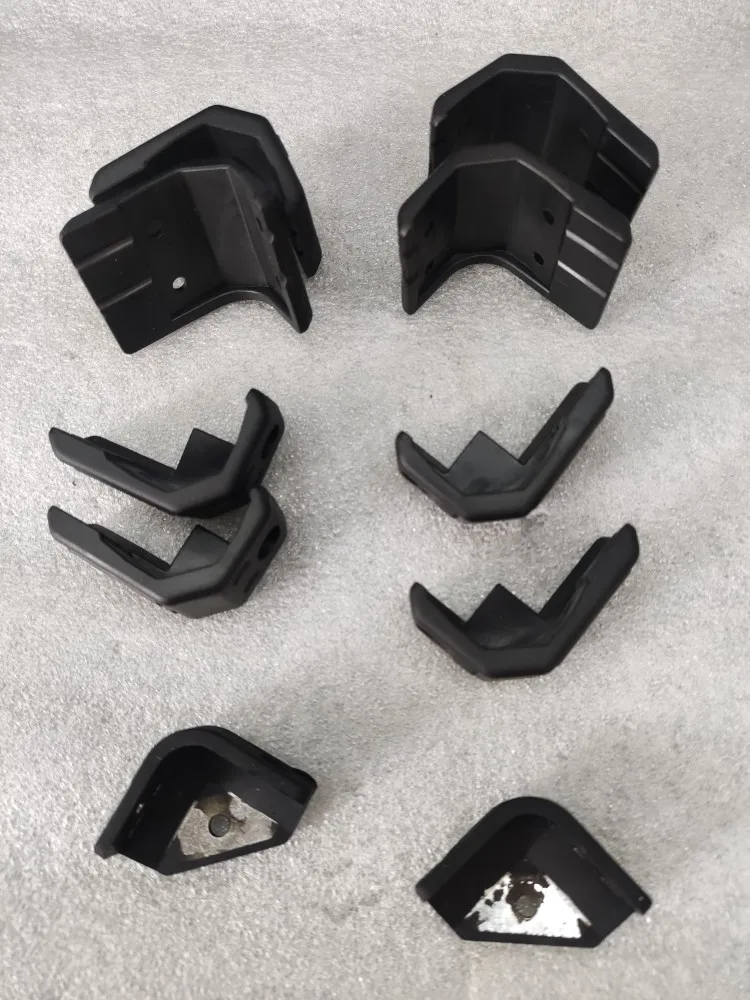 Anti-Collision Corner Wraps Guards for Portable Rugged Flip-Down Laptops