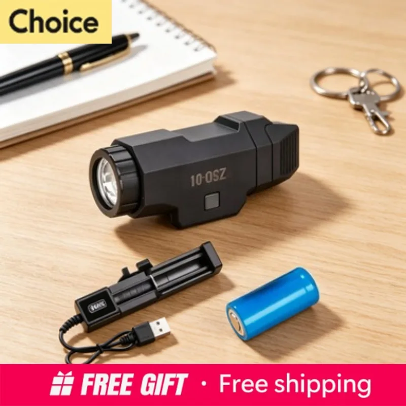 

Handy Portable High Bright LED Lamp Adjustable Strobe Speed 20MM Rail Mount Play Fittings