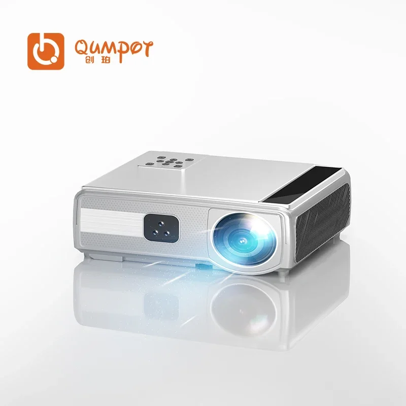 Qumpot ZX8MAX 1080p 4500 ANSI  projector 4k Metro Laser wifi Beamer 3D Proyector  MEMC HDR 4K Laser Projector