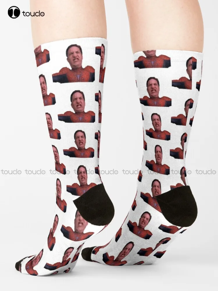 Bully Maguire Tobey Maguire Socks Women Halloween Socks Unisex Adult Teen Youth Socks Christmas Gift Custom Hd High Quality Sock