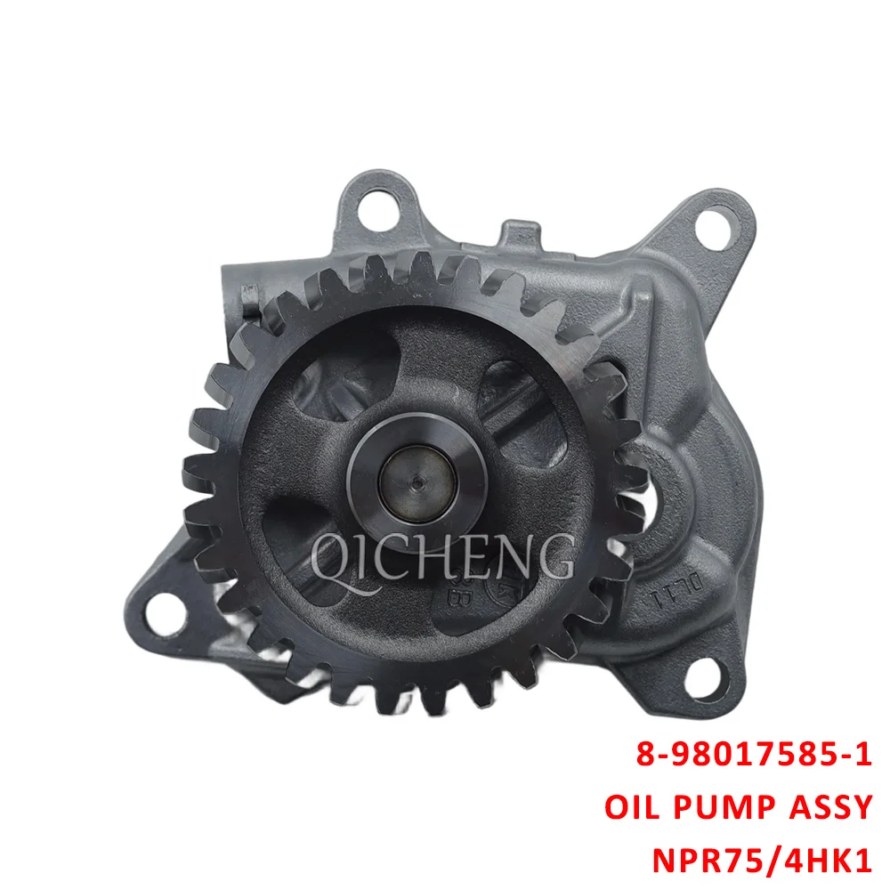 8-98017585-1 for ISUZU 700P FRR FSR FTR NQR NPR 4hk1 Engine Asm  Assembly Oil Pump