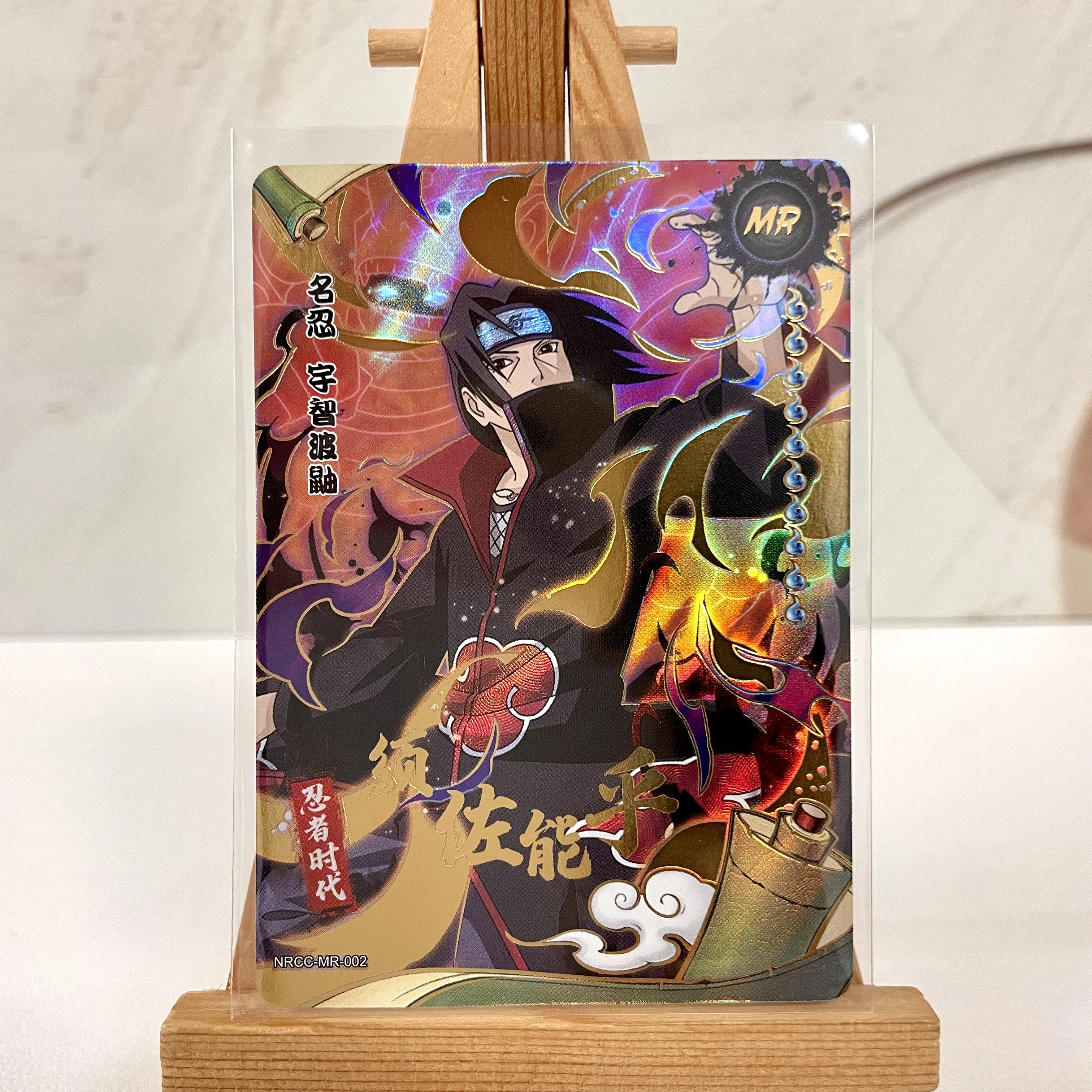Original Kayou Naruto Card Ninja Era NRCC MR 001-005 Anime Rare Collection Card Game Hatake Kakashi Birthday Gift Toy