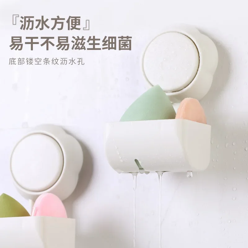 Suction cup hanging soap box Hotel hotel household soap shelf suction cup series