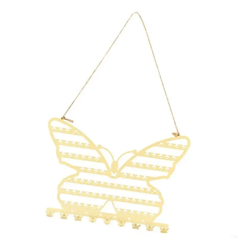 

Настенные органайзеры для украшений в виде бабочек с крючками для ожерелья и многого другого