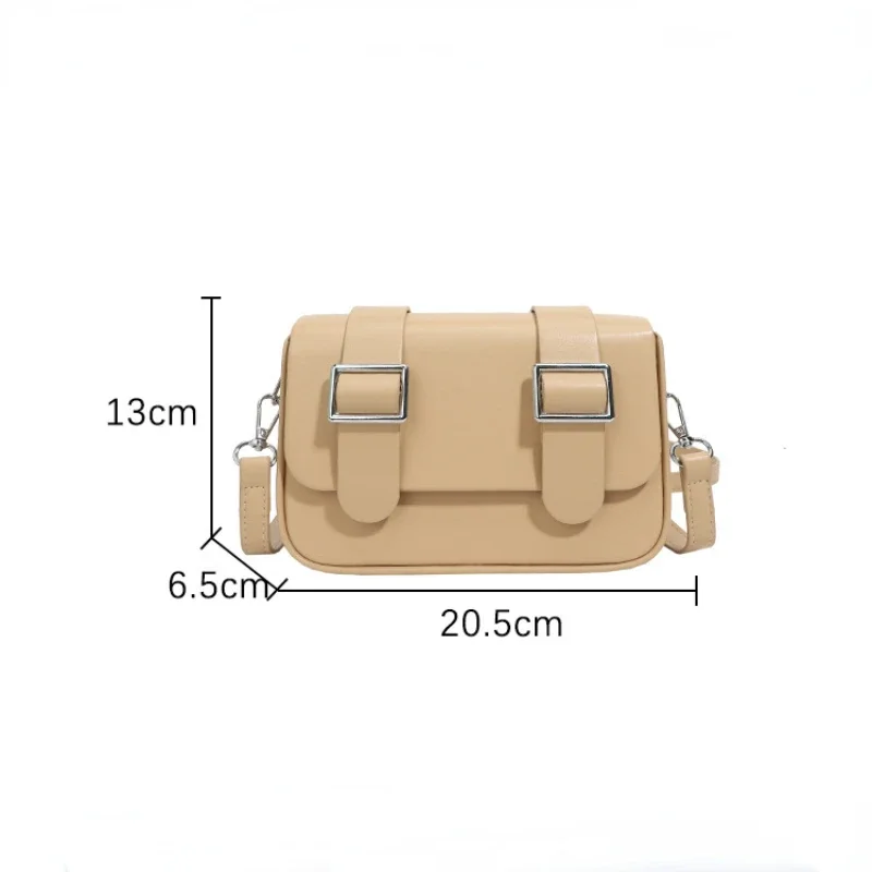 2025 Stylish Women's Small Square Shoulder Bag Lady Casual Crossbody Purse Female Simple Daily Messenger Bag 2