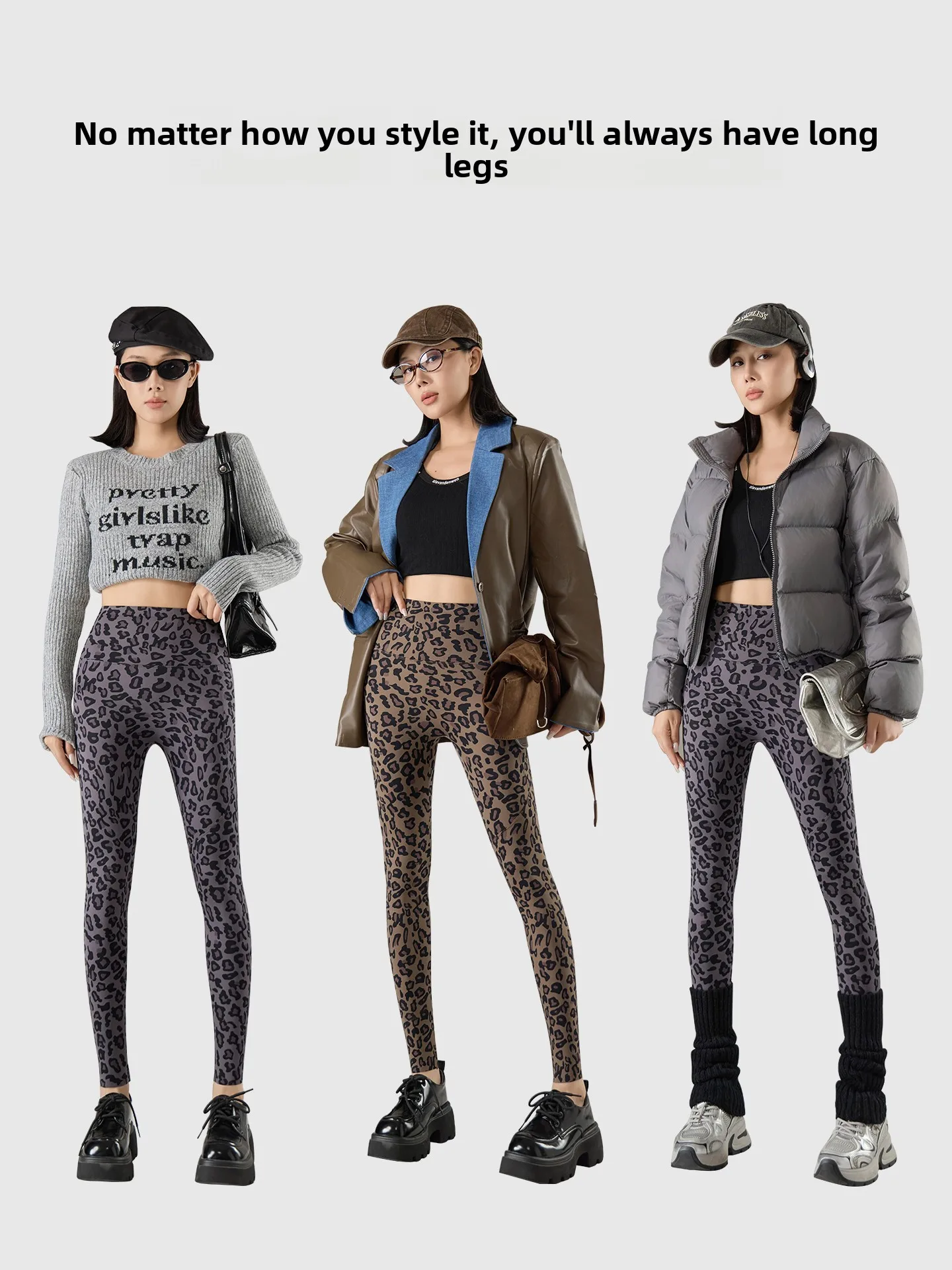 High Waist Fitn Yoga Pants Women's Autumn New Outwear 2025 keted Base Layer ark Skin Pattern Sports Tummy Control