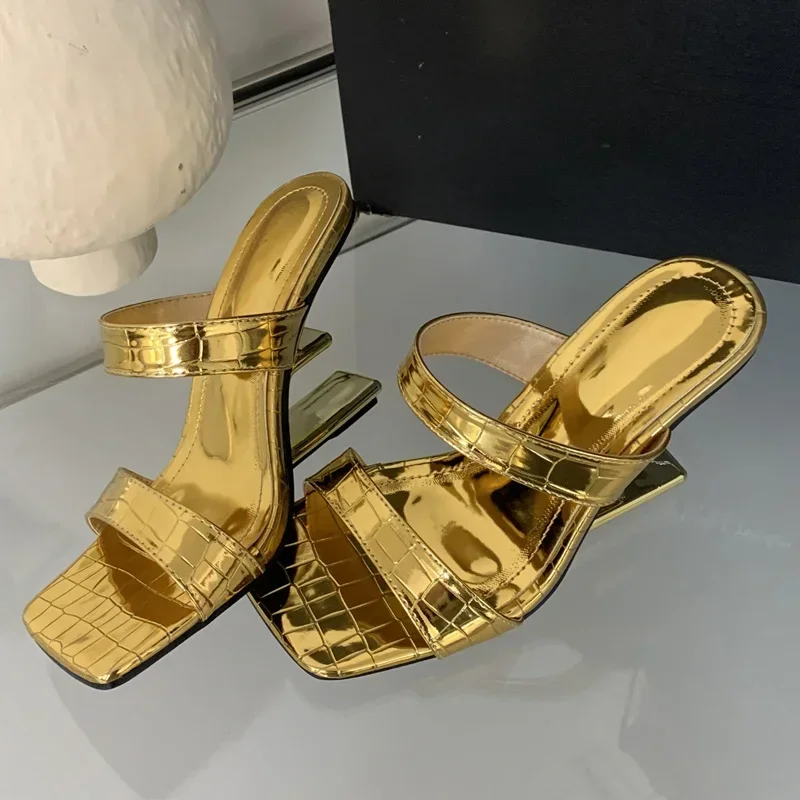 

Luxury Women's Shoes 2025 Summer Platform Peep Toe Women Slippers Super High Heels Female Fashion Sandals New Casual Pumps Shoes