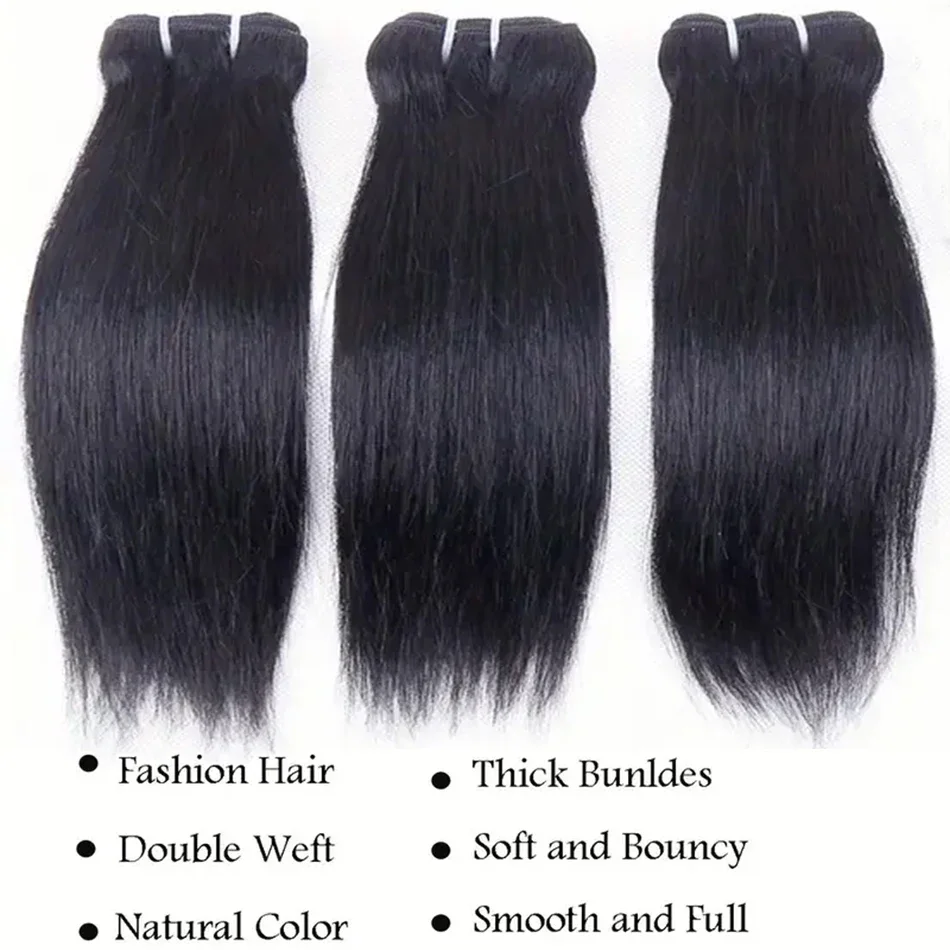 12A Indian Raw Hair Weave Human Hair Bundles 8 Inch Bone Straight 100% Virgin Human Hair Extension 1/3/5 Pcs Bundle Cheap Price