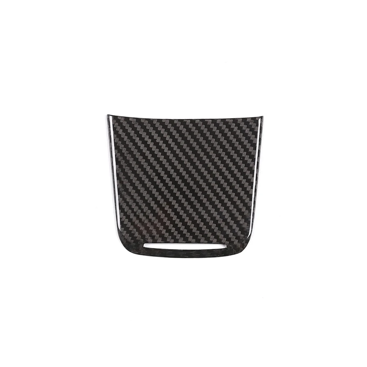 For Porsche 718 911 2012-2019 Dry Carbon Fiber Central Control Storage Box Cover Trim Sticker Decoration Car Accessories