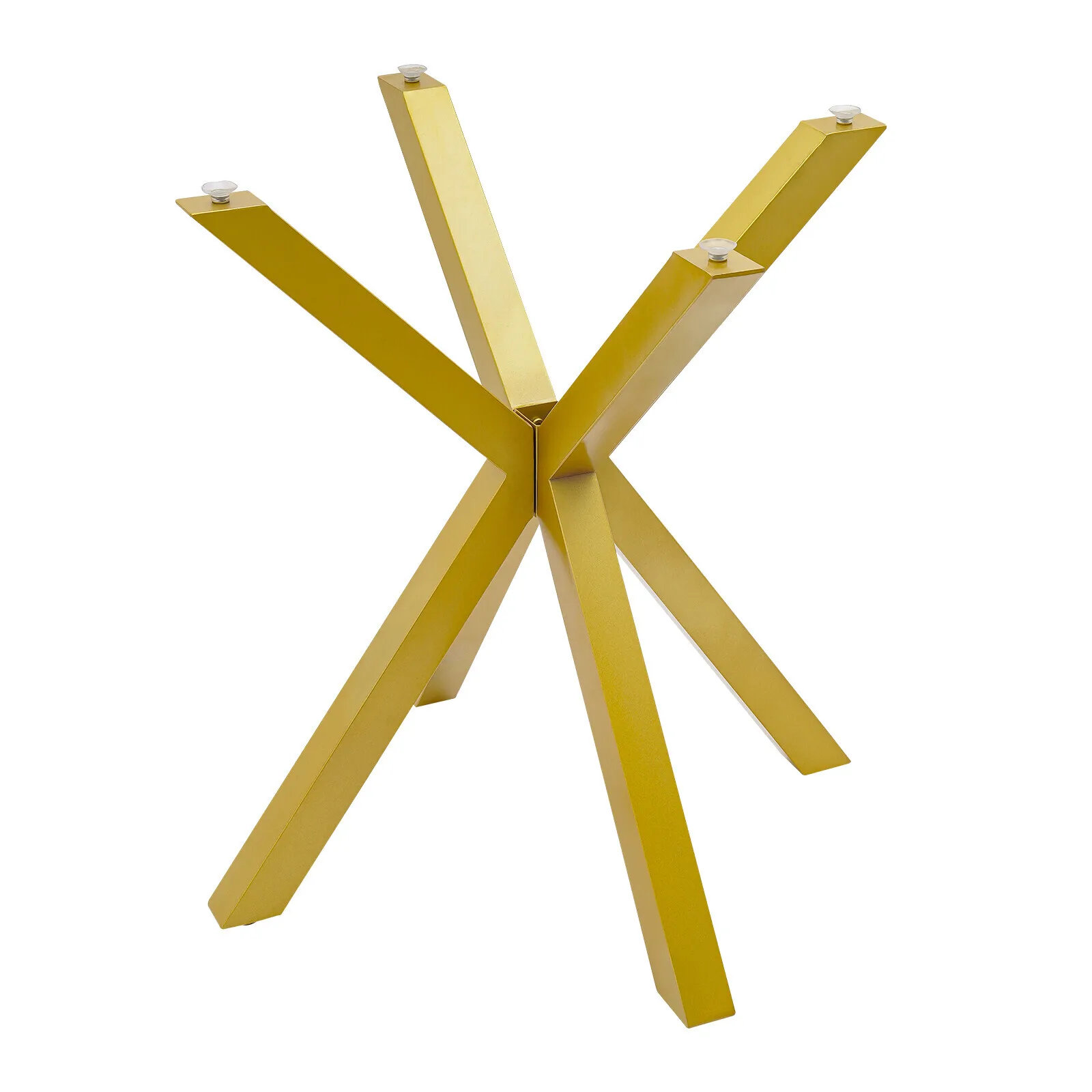 Café TablesStylish Gold Metal Table Legs for Coffee Tables Durable High Load Easy Assembly