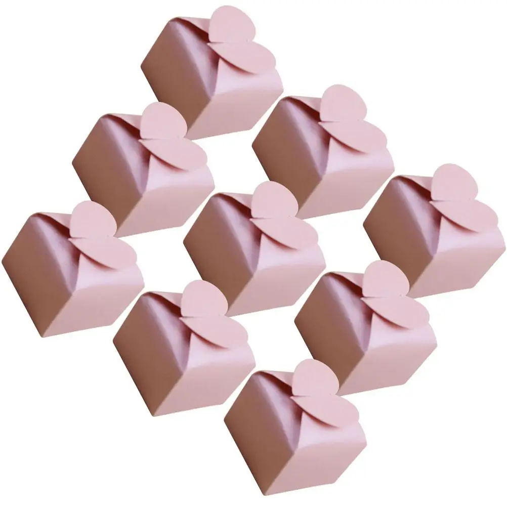 

50 Pcs Candy Box Boxes for Wedding Gift Carton Party Favor Case Container Supplies Presents