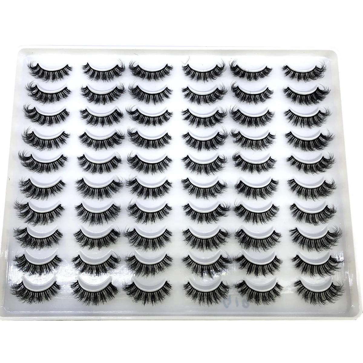 30 Paar Flauschige Lange 3D Nerz-Wimpernverlängerungen Weiche Nerz-Wimpern für Schönheit – Detail 33