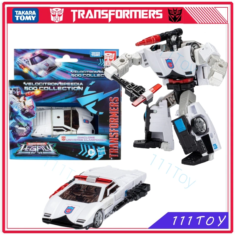 

In Stock Takara Tomy Transformers Velcocitton Speedia 500 Collection Clampdown Anime Figures Robot Action Figure Gifts Hobbies