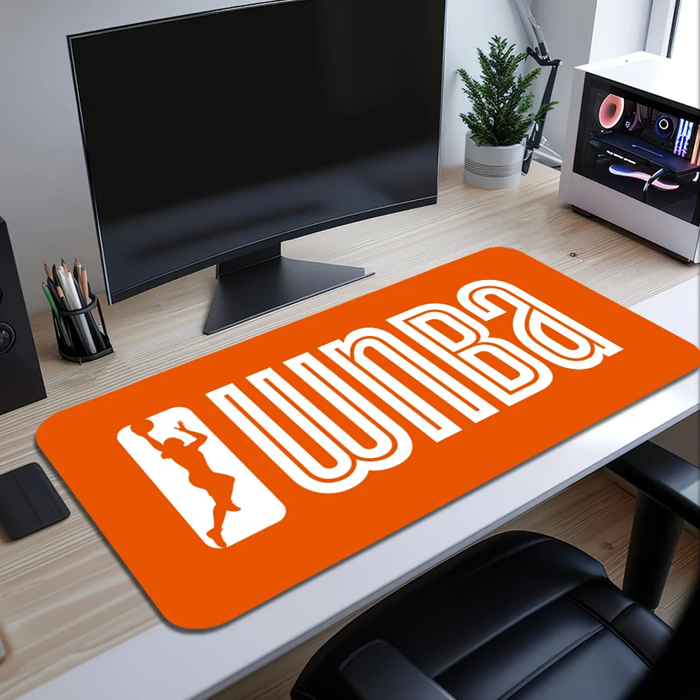 Basketball W-WNBA S Mousepad Keyboard Mats Rubber PC Office Large Mouse Mat Computer Game Big Anti-slip Mice Mat